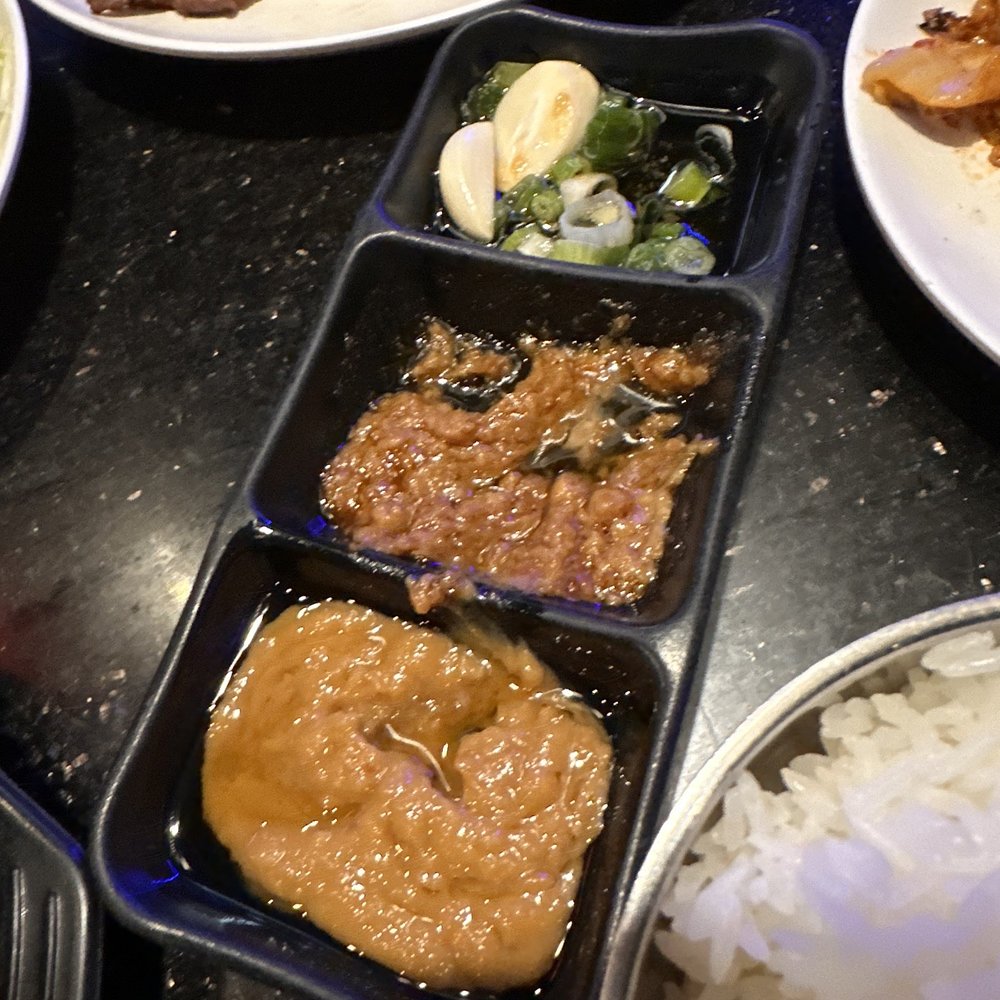 Maple Korean BBQ - Holy grail sauce! Fermented soy beans & sesame oil! - Barbeque Near Me - Oklahoma City, Oklahoma Maple Korean BBQ - Holy grail sauce! Fermented soy beans & sesame oil! - Barbeque Near Me - Oklahoma City, Oklahoma