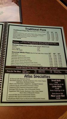 Menu photo 7 Atlas Pizza Chesapeake, VA Menu photo 7 Atlas Pizza Chesapeake, VA