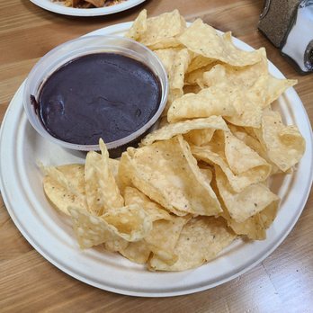 Marimbas Guatemalan Bakery & Restaurant - Black Beans with Chips - Desserts Near Me - Austin, Texas Marimbas Guatemalan Bakery & Restaurant - Black Beans with Chips - Desserts Near Me - Austin, Texas