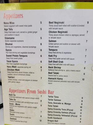 Menu photo 2 Go Sushi Scotch Plains, NJ