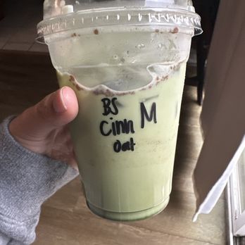 Lift Coffee Roasters - Brown sugar Matcha with oat milk - Coffee & Tea Near Me - Riverside, California Lift Coffee Roasters - Brown sugar Matcha with oat milk - Coffee & Tea Near Me - Riverside, California