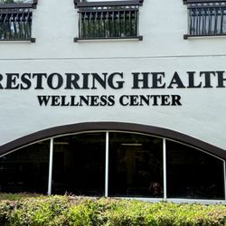 Restoring Health Wellness Center - Outside sign