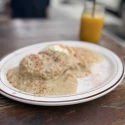 Pine State Biscuits - Reno - Biscuits with both gravies