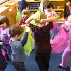 Multnomah Playschool - Playing