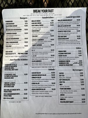 Menu photo 7 Break Your Fast Union City, CA
