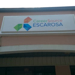 CareerSource Escarosa - The sign on the front.