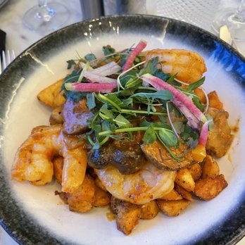 MICO - Carolina Shrimp with home Fries - Argentine Near Me - Charlotte, North Carolina