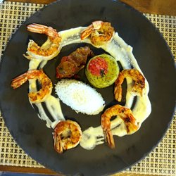 Côté Jardin - Shrimp with ratatatouille