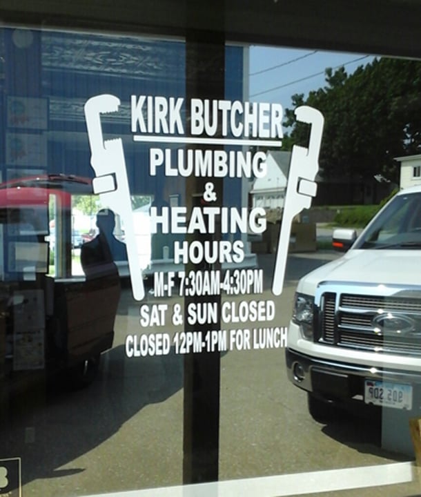 Slide of Kirk Butcher Plumbing & Heating