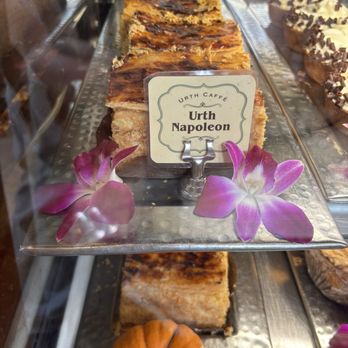 Urth Caffé-Pasadena - Napoleon Cake - Cafes Near Me - Pasadena, California