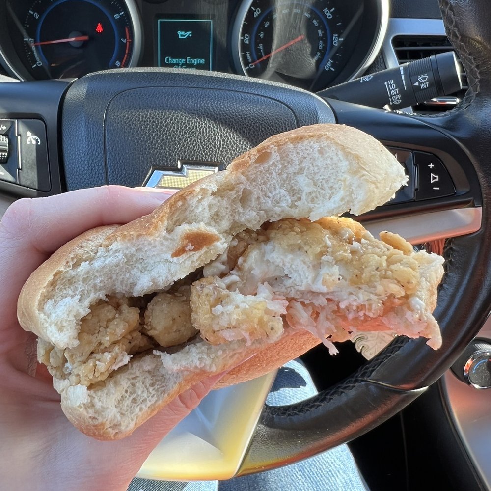 MrBeast Burger - Chicken sandwich (missing pickles and lettuce) - Food Delivery Services Near Me MrBeast Burger - Chicken sandwich (missing pickles and lettuce) - Food Delivery Services Near Me