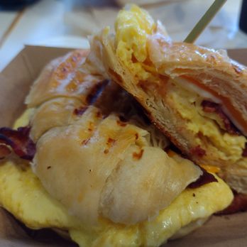 The Flying Yolk - Bacon croissant - Breakfast & Brunch Near Me - Simi Valley, California The Flying Yolk - Bacon croissant - Breakfast & Brunch Near Me - Simi Valley, California