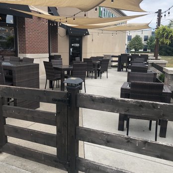 Verde - Outdoor dining area. Too hot today but would be awesome on a cooler summer evening. - Mexican Near Me - Fishers, Indiana Verde - Outdoor dining area. Too hot today but would be awesome on a cooler summer evening. - Mexican Near Me - Fishers, Indiana