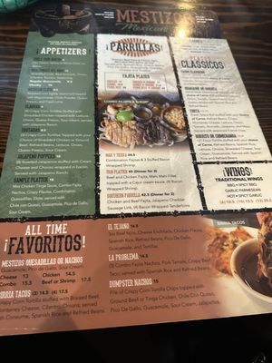 Menu photo 2 Mestizos Conroe, TX Menu photo 2 Mestizos Conroe, TX