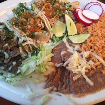 El Amigo - Taco plate. My sister had this and liked the steak the best. - Mexican Near Me - Lawndale, California El Amigo - Taco plate. My sister had this and liked the steak the best. - Mexican Near Me - Lawndale, California