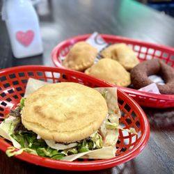 V Burger - Arepa and Pastelitos