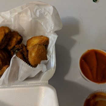Patro's Pizza - Jalapeño poppers and sauce - Pizza Near Me - Baltimore, Maryland