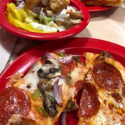 Cici pizza in Sandhills. Yummy lunch for a very reasonable price.