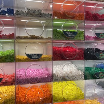 Lego Store - Loose parts color coded - Toy Stores Near Me - Arcadia, California
