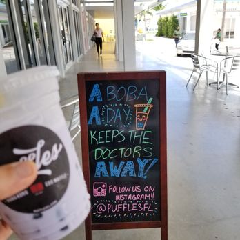 Puffles - Milk Tea - Desserts Near Me - Hollywood, Florida