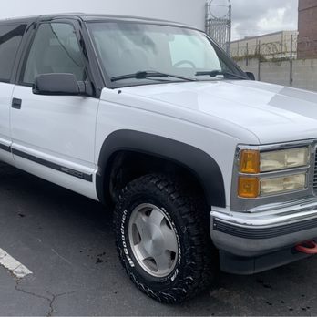 Miller Collision Services - 97 GMC K1500 Suburban with a new lease on life thanks to the team at Miller Collision! - Body Shops Near Me - San Diego, California Miller Collision Services - 97 GMC K1500 Suburban with a new lease on life thanks to the team at Miller Collision! - Body Shops Near Me - San Diego, California