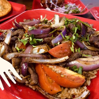 El Rinconcito De Lima - Taco Tacu con Lomo Saltado - Peruvian Near Me - Jacksonville, Florida