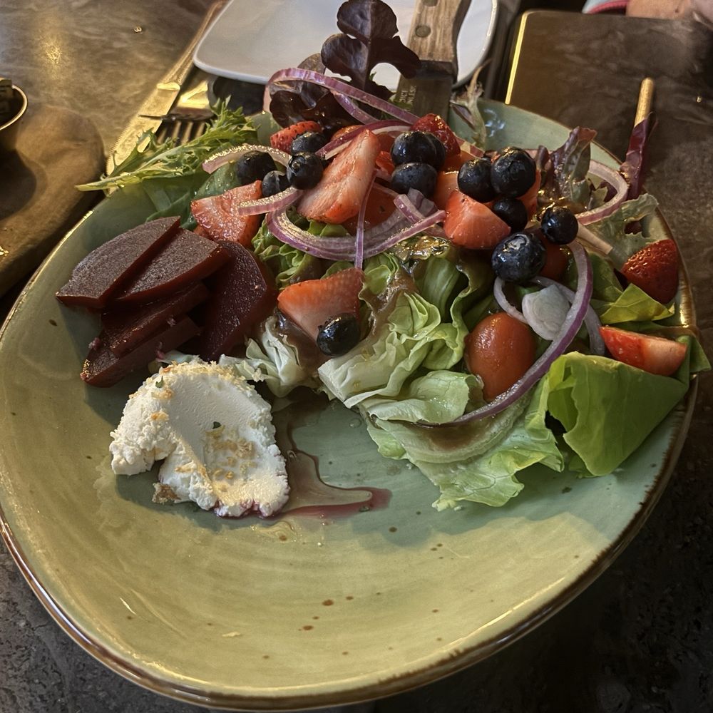 Third Wave Cafe - Our favorite appetizer beet salad with vinaigrette dressing (fabulous) - Creperies Near Me - New Smyrna Beach, Florida Third Wave Cafe - Our favorite appetizer beet salad with vinaigrette dressing (fabulous) - Creperies Near Me - New Smyrna Beach, Florida