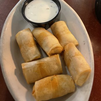 The Station - Buffalo Chicken Spring Rolls. Mushy and not allot of flavor. No chili sauce - American Near Me - Americus, Georgia