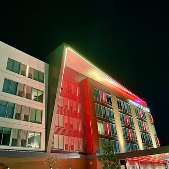 Hyatt Place Harrisonburg - Love the lights that illuminate the Hyatt at night. - Hotels Near Me - Harrisonburg, Virginia Hyatt Place Harrisonburg - Love the lights that illuminate the Hyatt at night. - Hotels Near Me - Harrisonburg, Virginia