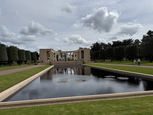 Time Capsule at Normandy American Cemetery and Memorial by null