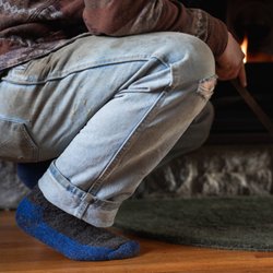 American Made Alpaca - The perfect alpaca high calf boot socks. Great for long work days, hunting, snowmobiling, skiing and many other winter activities.