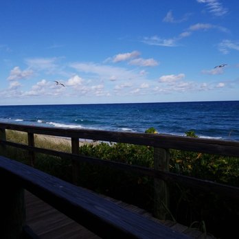The Dune Deck Cafe - View from the dining area - Breakfast & Brunch Near Me - Lantana, Florida
