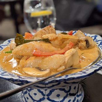 Syphay Restaurant - a plate of food on a table - Thai Near Me - Edmonton, Alberta