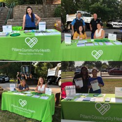 Pillars Community Health - Our outreach staff at National Night Out on August 6, 2019.