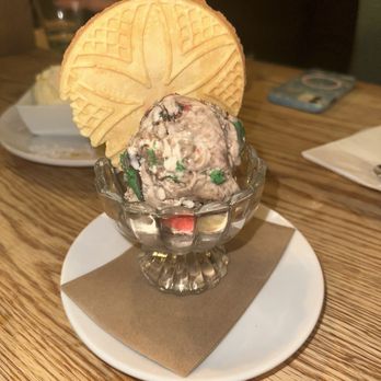 Rubirosa - Cafe panna rainbow cookie ice cream - Italian Near Me - New York, New York Rubirosa - Cafe panna rainbow cookie ice cream - Italian Near Me - New York, New York