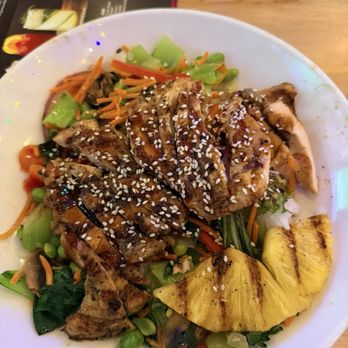 Rock & Brews - Grapevine - Chicken Teriyaki Bowl - Burgers Near Me - Grapevine, Texas