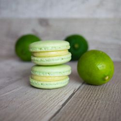 Petite Fleur Macarons - Key Lime Macarons (Spring '23 Special)