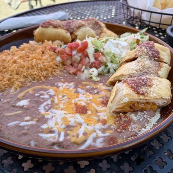 Agave Taqueria - Chicken flautas with rice and beans - Mexican Near Me - Anacortes, Washington Agave Taqueria - Chicken flautas with rice and beans - Mexican Near Me - Anacortes, Washington