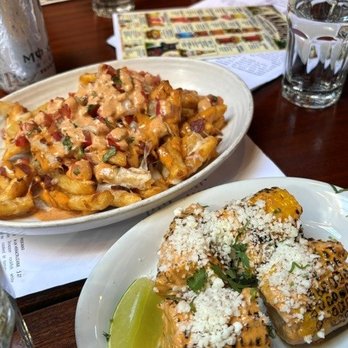 Anahuac - elote and loaded fries - Mexican Near Me - Berkeley, California Anahuac - elote and loaded fries - Mexican Near Me - Berkeley, California