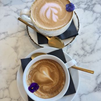 The Corner - Lavender Cappuccino and Cortadito - Breakfast & Brunch Near Me - Glendale, California