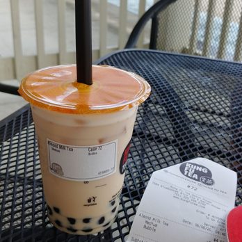 Kung Fu Tea - Almond milk tea. With tapioca and tax, it's $5.50 - Juice Bars & Smoothies Near Me - Baton Rouge, Louisiana Kung Fu Tea - Almond milk tea. With tapioca and tax, it's $5.50 - Juice Bars & Smoothies Near Me - Baton Rouge, Louisiana