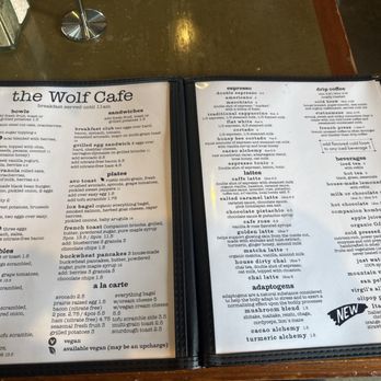 The Wolf Cafe - Breakfast Menu - Coffee & Tea Near Me - Ballwin, Missouri