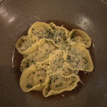 The White Bull - Filled pasta with brodo - New American Near Me - Decatur, Georgia