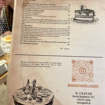 Gaúcha - Menu - Steakhouses Near Me - Lisbon, 11