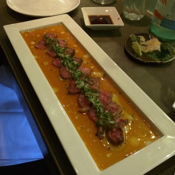 Dinings - Wagyu beef carpaccio - Sushi Bars Near Me - London, XGL Dinings - Wagyu beef carpaccio - Sushi Bars Near Me - London, XGL