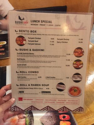 Menu photo 1 Sushi Cafe Arlington, TX