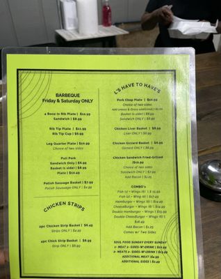 Menu photo 1 L's Kitchen Nettleton, MS Menu photo 1 L's Kitchen Nettleton, MS