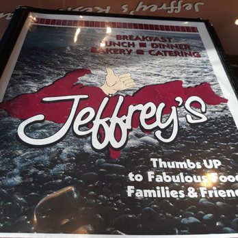 Jeffrey's Restaurant - Menu. - Breakfast & Brunch Near Me - Marquette, Michigan