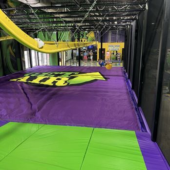 Get Air Alexandria - New roller glider (big air only) - Trampoline Parks Near Me - Alexandria, Virginia