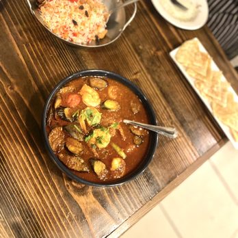 Dagon - Shrimp and eggplant- & -Burmese rice - Burmese Near Me - Honolulu, Hawaii
